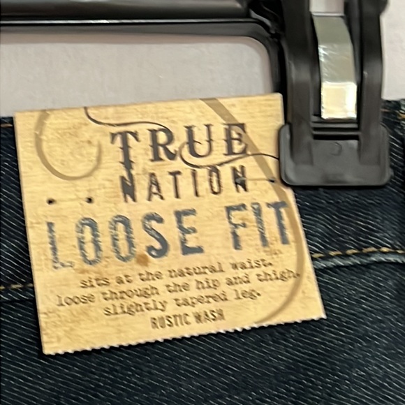 True Nation Loose Fit 100% Cotton Jeans, Size 46X30 NWT MAKE AN OFFER!!! - Picture 8 of 11